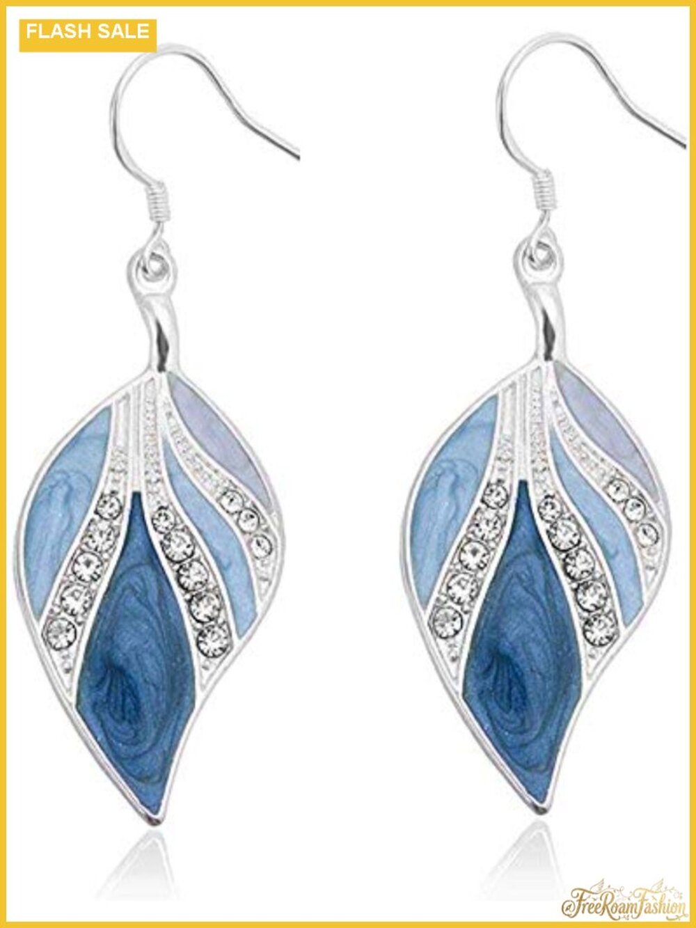 Sterling Silver Handmade Bohemian Teardrop Dangle Drop Earrings